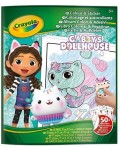 Книжка за оцветяване Crayola GABBY - 50 стикера