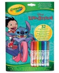 Книжка за оцветяване Crayola - Lilo & Stitch 