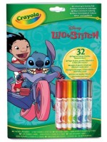 Книжка за оцветяване Crayola - Lilo & Stitch 