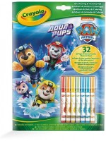 Книжка за оцветяване Crayola Paw Patrol + 7 маркера
