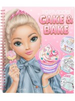 Книжка за оцветяване Depesche TopModel - Cake & Bake