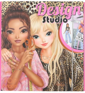 Книжка за оцветяване Depesche TopModel - Design Studio