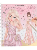 Книжка за оцветяване Depesche TopModel - Glam Look
