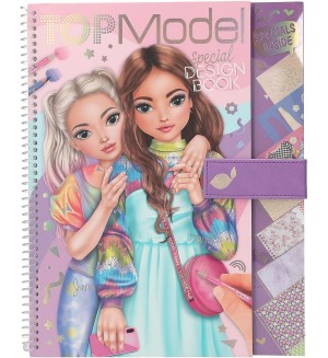 Книжка за оцветяване Depesche TopModel - Special Design Book