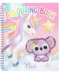 Книжка за оцветяване Depesche TopModel - Ylvi Unicorn, с пайети