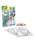 Книжка за оцветяване по номера Crayola - Animal friends