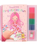Книжка за оцветяване с пръсти Depesche Princess Mimi