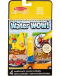 Книжка за оцветяване с вода Melissa & Doug - Превозни средства