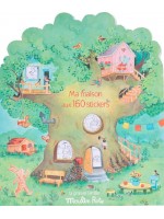 Книжка  за оцветяване със стикери - Moulin Roty