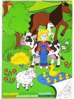 Книжка за оцветяване Sense - ферма