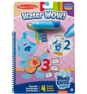 Книжка за рисуване с вода Melissa & Doug - Blue's Clues & You, Броене Книжка за рисуване с вода Melissa & Doug - Blue's Clues & You, Броене