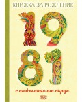 Книжка за рожденик с пожелания от сърце 1981 г.