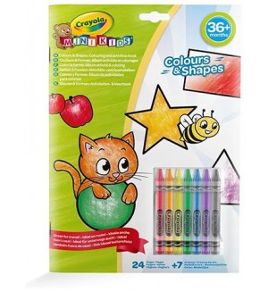 Книжката за оцветяване Crayola - Mini Kids Книжката за оцветяване Crayola - Mini Kids