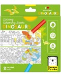 Книжки за оцветяване Banana Panda Looong Coloring Book - Динозаври