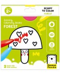 Книжки за оцветяване Banana Panda Looong Coloring Book - Гора