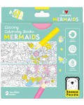 Книжки за оцветяване Banana Panda Looong Coloring Book - Русалки