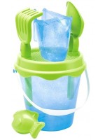Кофичка за пясък Ecoiffier - Блестяща, 5 части, асортимент