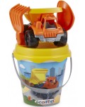 Кофичка за пясък Ecoiffier - С камионче, 4 части