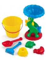 Кофичка за пясък MarioInex - Фала, с мелница