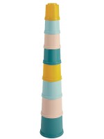 Кофички за нареждане Ecoiffier Abrick - 8 броя