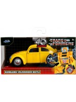 Метална количка Jada Toys - Transformers Bumblebee, VW Beetle, 1:32