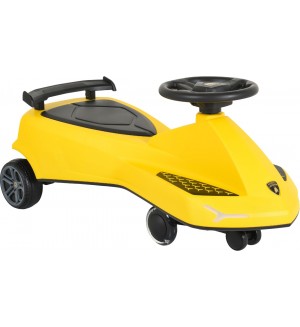 Кола Lamborghini - Swing Car, жълта