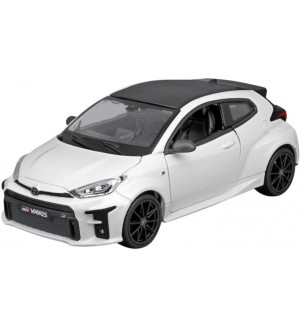 Кола Maisto Special Edition - 2021 Toyota GR Yaris, 1:24, бяла
