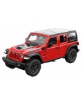 Кола Rastar - Jeep Wrangler Rubicon, с отварящи се врати, 1:24, червена