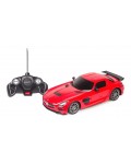 Кола с дистанционно управление Rastar - Mercedes-Benz SLS AMG, 1:18, червена