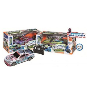 Кола с Радиоуправление  Rs Toys- Rally, бяла, мащаб 1:24