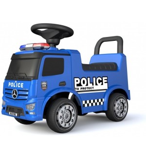 Кола за бутане Moni Mercedes Benz - Antos Police, синя