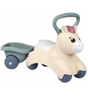 Кола за бутане Smoby - Бебе пони