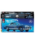 Кола за сглобяване Hot Wheels - Premium Mercedez-Benz 300 SL, 1600 части, 1:12