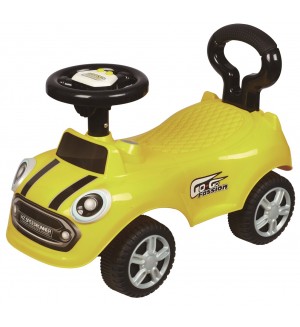 Кола за яздене Chipolino - Gо-Gо, жълта