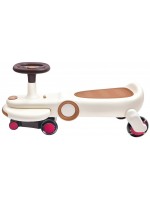 Кола за яздене Hape International - Wiggle and Giggle, бяла Кола за яздене Hape International - Wiggle and Giggle, бяла