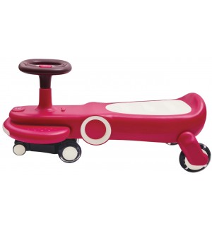 Кола за яздене Hape International - Wiggle and Giggle, червена