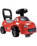 Кола за яздене и бутане Smoby - Червена