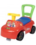 Кола за яздене и бутане Smoby - Super Mario