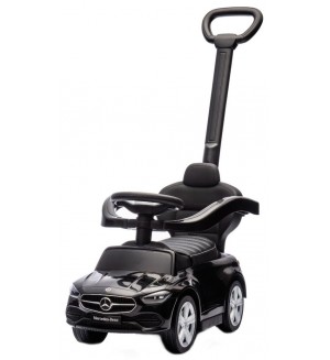 Кола за яздене Milly Mally - Mercedes C-Class Deluxe, черна