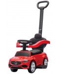 Кола за яздене Milly Mally - Mercedes C-Class Deluxe, червена