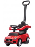 Кола за яздене Milly Mally - Mercedes C-Class Deluxe, червена