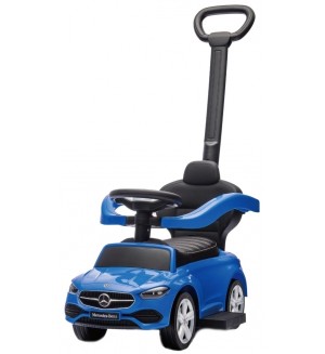 Кола за яздене Milly Mally - Mercedes C-Class Deluxe, синя