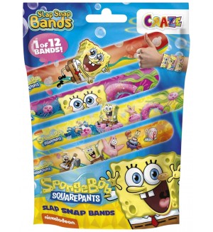 Колекционерска гривна Craze - SpongeBob, асортимент