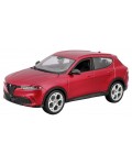 Метална количка Bburago - Alfa Romeo Tonale 2023, 1:24, червена