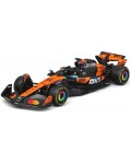 Метална количка Bburago - McLaren F1 MCL39, 1:43, Oscar Piastri №81
