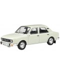 Колекционерски модел Abrex Ретро: Автомобили - Skoda 105L (Ice White) (1977)