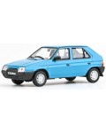 Колекционерски модел Abrex Ретро: Автомобили - Skoda Favorit 136L (Adriatic Blue) (1988)
