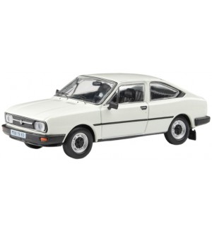 Колекционерски модел Abrex Ретро: Автомобили - Skoda Garde (Ice White) (1982) Колекционерски модел Abrex Ретро: Автомобили - Skoda Garde (Ice White) (1982)