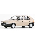 Колекционерски модел Abrex Ретро: Автомобили - Skoda Favorit 136L (Beige) (1988)