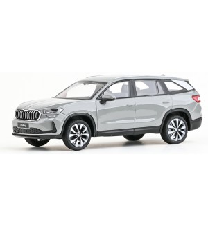 Колекционерски модел Abrex Съвременни: Автомобили - Skoda Kodiaq II (Grey Steel) (2023) 